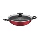 Panela Wok Tramontina Loreto 28Cm Antiaderente Vermelha 