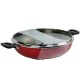 Panela Wok Tramontina Loreto 28Cm Antiaderente Vermelha 