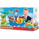 Brinquedo Educativo Baby Land Navio Pirata 30 Blocos Cardoso UNICA