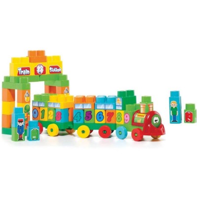 Brinquedo Educativo Baby Land Trenzinho 70 Peças - Cardoso UNICA