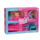 Boneca Bebe Little Dolls Casinha + 6 Acessórios - Divertoys UNICA