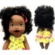 Boneca My Little Collection Primeira Papinha Negra Divertoys UNICA