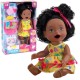 Boneca My Little Collection Primeira Papinha Negra Divertoys UNICA