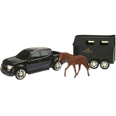 Carrinho Pick Up Rx Haras Com Cavalo Roma Brinquedos Sortido UNICA