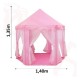 Casinha Menina Com Luz Infantil Rosa Dm Toys UNICA