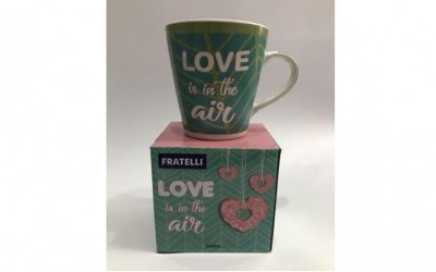 Caneca Love Is In The Air 300Ml UNICA