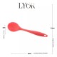 Colher Para Servir De Silicone Vermelha 27cm X 6cm - Lyor UNICA