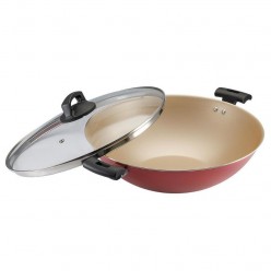 Panela Cereja Wok Premium Antiaderente Panelux UNICA