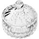 Potiche Decorativo De Cristal Louise 14cm X 14cm - Wolff UNICA