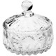 Potiche Decorativo De Cristal Louise 14cm X 14cm - Wolff UNICA