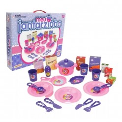 Kit Panelinhas Meu Jantarzinho 24 Peças Rosa Big Star - 268 UNICA