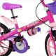 Bicicleta Infantil Menina Top Girls Aro 16 Nathor UNICA