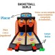 Jogo De Basquete Duplo Infantil Brinquedo Basketball Braskit UNICA