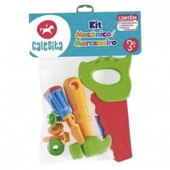 Kit Ferramentas Mecânico Infantil Tateti UNICA