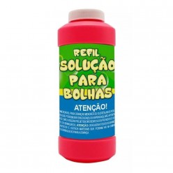 Bolha De Sabão Refil Solução Para Bolhas 350ml Dm Toys UNICA