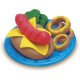 Play-Doh Conjunto De Massinha Festa Do Hamburguer Multicor UNICA