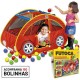 Toca Carro Futoca Ball Vermelha 150 Bolinhas 620A - Braskit UNICA