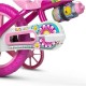 Bicicleta Infantil Menina Aro 12 Com Rodinhas Flower Nathor UNICA